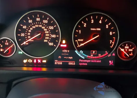 2013 BMW 328I xDrive из США, поврежденный, VIN WBA3B5G54DNP41098